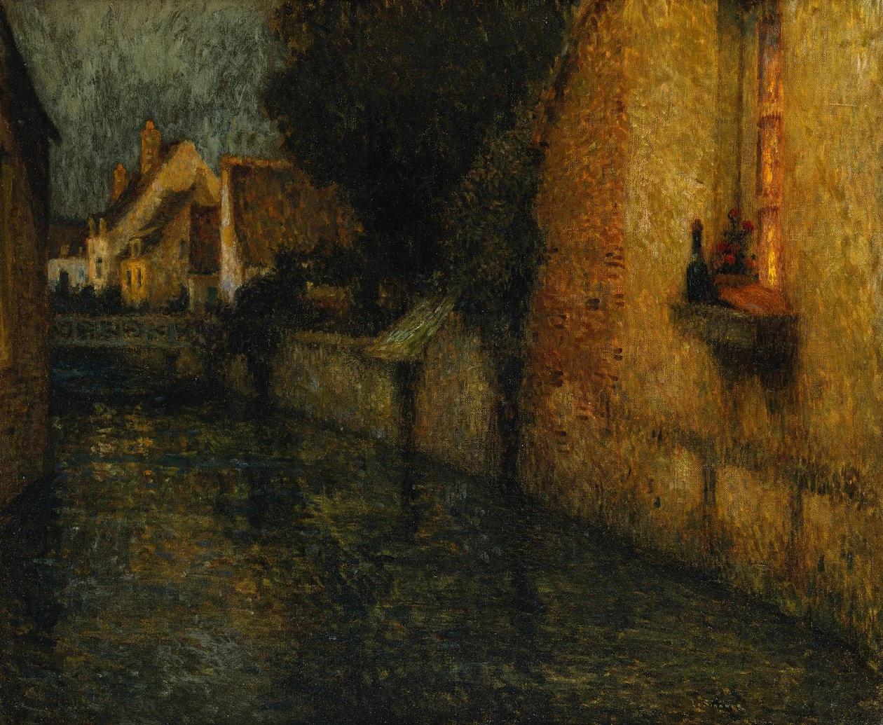 Henri Le Sidaner - 161, La Finestra, Gisors
